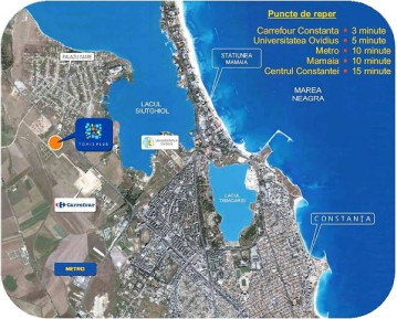 Localizare | Cartierul Rezidential Tomis Plus Constanta